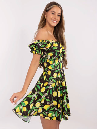 Sukienka-MI-SK-23797.76-czarno-żółty