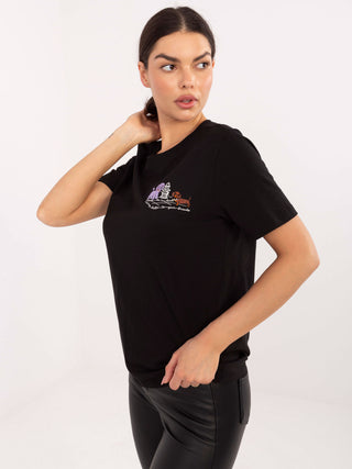 T-shirt-D12022M02844A-czarny