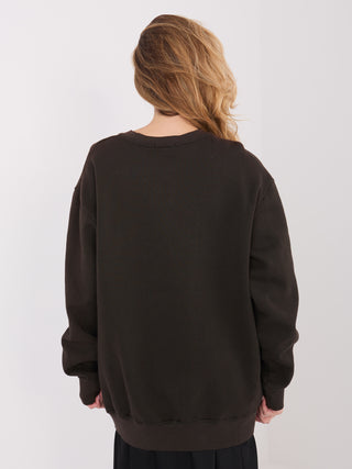 Bluza-WT-BL-A1047.69-ciemny brązowy