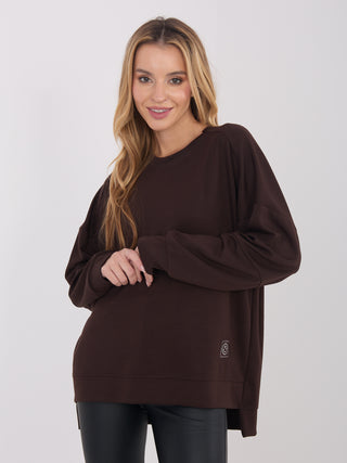 Bluza-RV-BL-A1063.96-ciemny brązowy