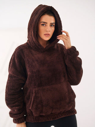 Bluza-CS-BL-BT1029.97P-ciemny brązowy