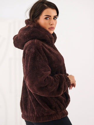 Bluza-CS-BL-BT1029.97P-ciemny brązowy