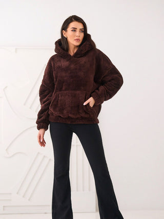Bluza-CS-BL-BT1029.97P-ciemny brązowy