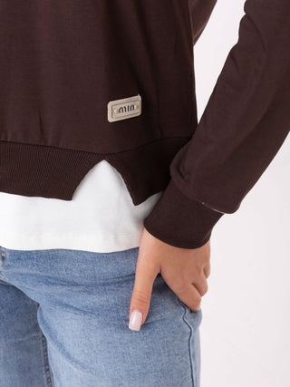 Bluzka-RV-BZ-A905.36-ciemny brązowy