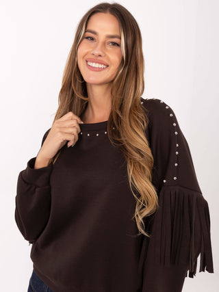 Bluza-IT-BL-21731.85-ciemny brązowy