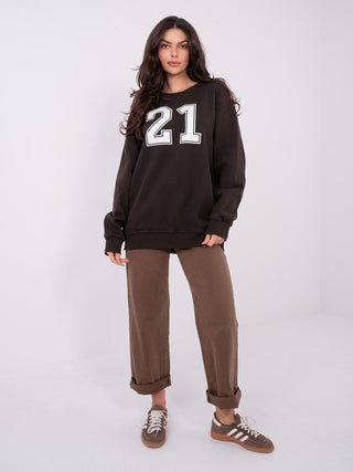 Bluza-WT-BL-A1063.64-ciemny brązowy
