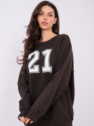 Bluza-WT-BL-A1063.64-ciemny brązowy
