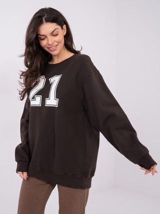 Bluza-WT-BL-A1063.64-ciemny brązowy
