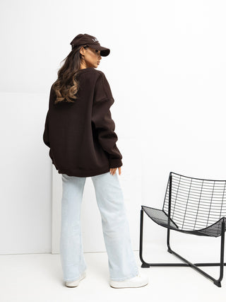 Bluza-RV-BL-A1038.01P-ciemny brązowy