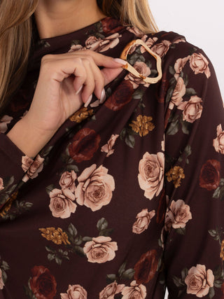 Bluzka-IT-BZ-20315-1.19P-ciemny brązowy