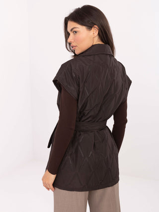 Kamizelka-IT-KZ-FL9603.87-ciemny brązowy