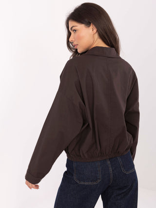 Koszula-IT-KS-FL9273.86-ciemny brązowy