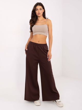 Spodnie-IT-SP-21559.75-ciemny brązowy