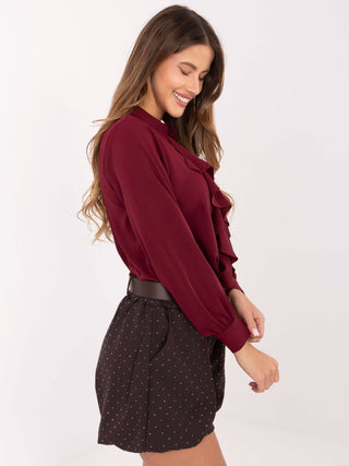 Szorty-MI-SN-122408.57-ciemny brązowy