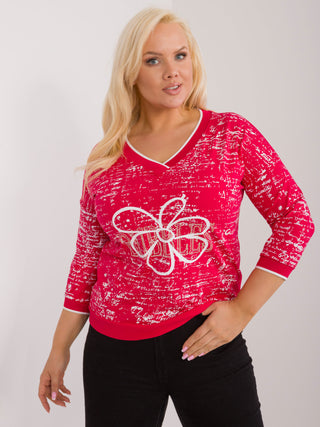 Bluzka-RV-BZ-9442.27-czerwony