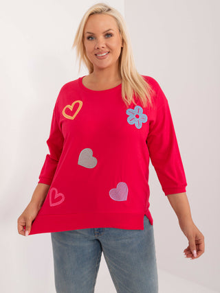 Bluzka-RV-BZ-9552.07-czerwony