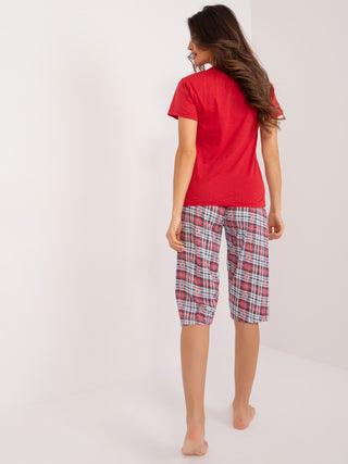 Piżama-SY-PI-1274.08-czerwony