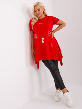 Tunika-RV-TU-7869.09P-czerwony