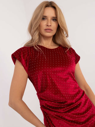 Sukienka-DHJ-SK-20079.41P-czerwony