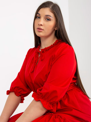 Sukienka-LK-SK-508607.28X-czerwony