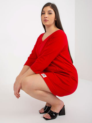 Tunika-RV-TU-8527.20P-czerwony