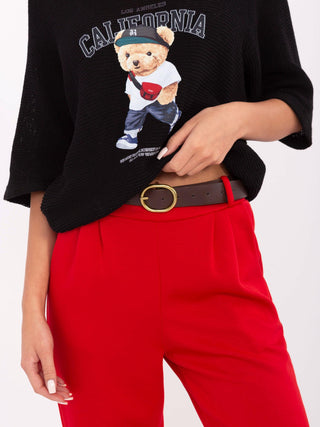 Spodnie-DHJ-SP-20316.16-czerwony