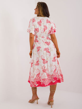 Sukienka-DHJ-SK-19277.13-biało-czerwony