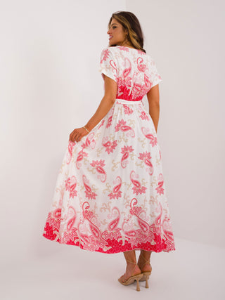 Sukienka-DHJ-SK-19276.10X-biało-czerwony