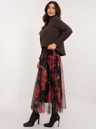 Spódnica-DHJ-SD-19981-3.16-czarno-czerwony