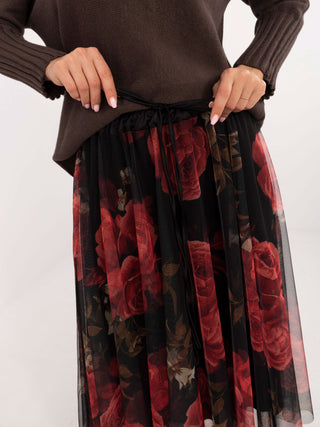 Spódnica-DHJ-SD-19981-3.16-czarno-czerwony