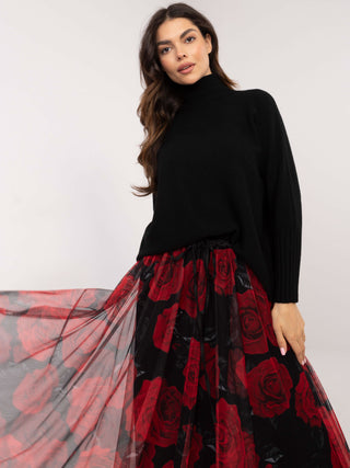 Spódnica-DHJ-SD-19981-2.10-czarno-czerwony