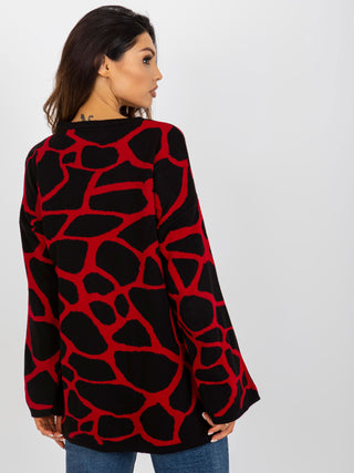 Sweter-RV-SW-14276.09X-czarno-czerwony