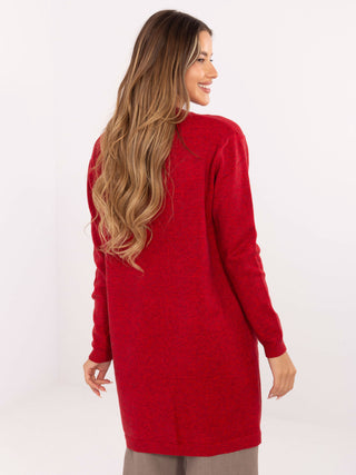 Kardigan-PM-SW-8310.12-czerwony