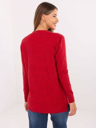 Kardigan-PM-SW-8481.01-czerwony