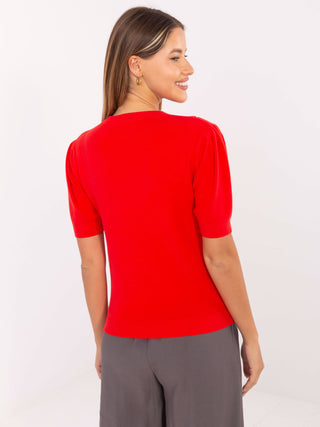 Sweter-PM-SW-PM-5060.06-czerwony