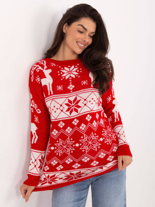 Sweter-MI-SW-21387.59-czerwony