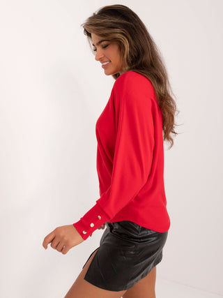 Sweter-PM-SW-L117.84-czerwony