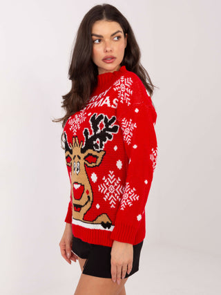 Sweter-MI-SW-2211.86-czerwony