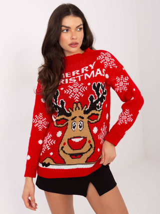Sweter-MI-SW-2211.86-czerwony