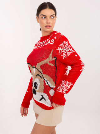 Sweter-MI-SW-19133.90-czerwony