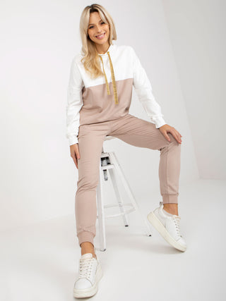 Komplet-RV-KMPL-8419.96P-biało-beżowy