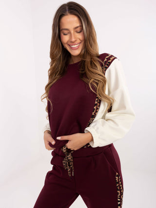 Komplet-IT-KMPL-9838.27-bordowy