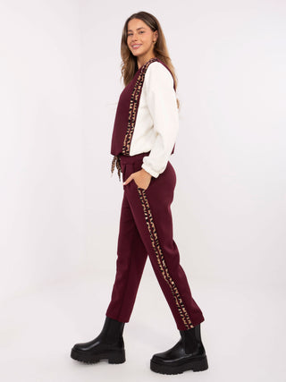 Komplet-IT-KMPL-9838.27-bordowy