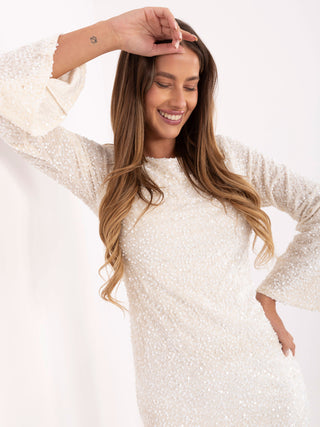 Sukienka-IT-SK-20030.21P-ecru