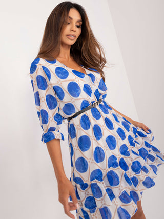 Sukienka-DHJ-SK-17370.83-ciemny niebieski