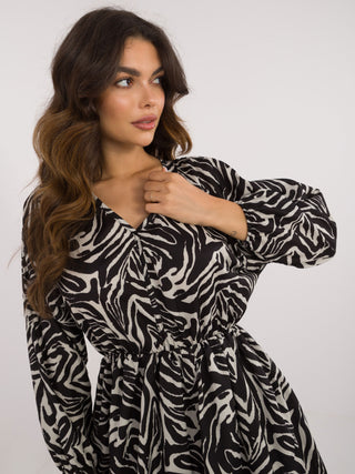 Sukienka-DHJ-SK-19861.00-ecru