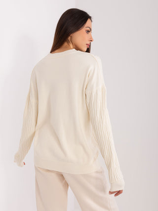 Sweter-AT-SW-2338.14P-jasny beżowy