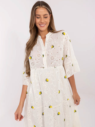 Sukienka-MI-SK-260-1.72P-ecru