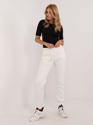 Spodnie dresowe-EM-DR-661.00-ecru