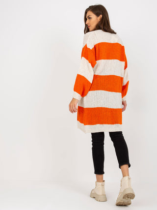 Kardigan-TW-SW-BI-M3022.29X-pomarańczowy